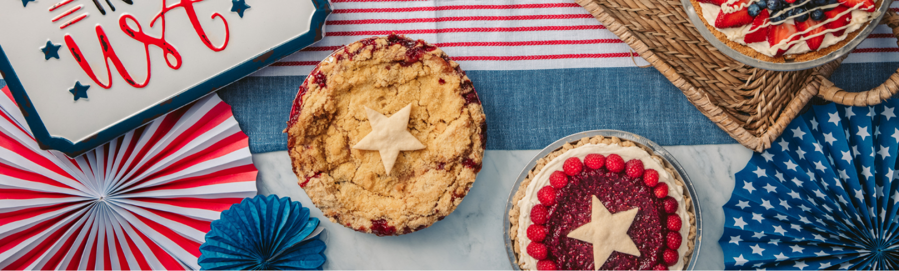 4th of July Pre Order Header